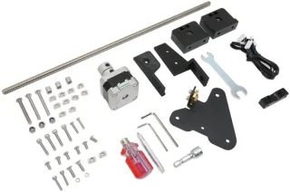 Dailygoods upgrade kit - 3d printer accessoires - t8 2mm schroeven - aluminium koppelingen