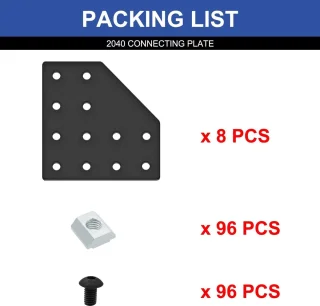Dailygoods V-slot montageset