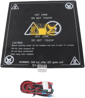 Dailygoody 3d printer hot bed aluminium 214mm