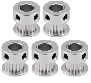 Dailygoody timing belt pulley 20t aluminium sprocket 5mm/8mm