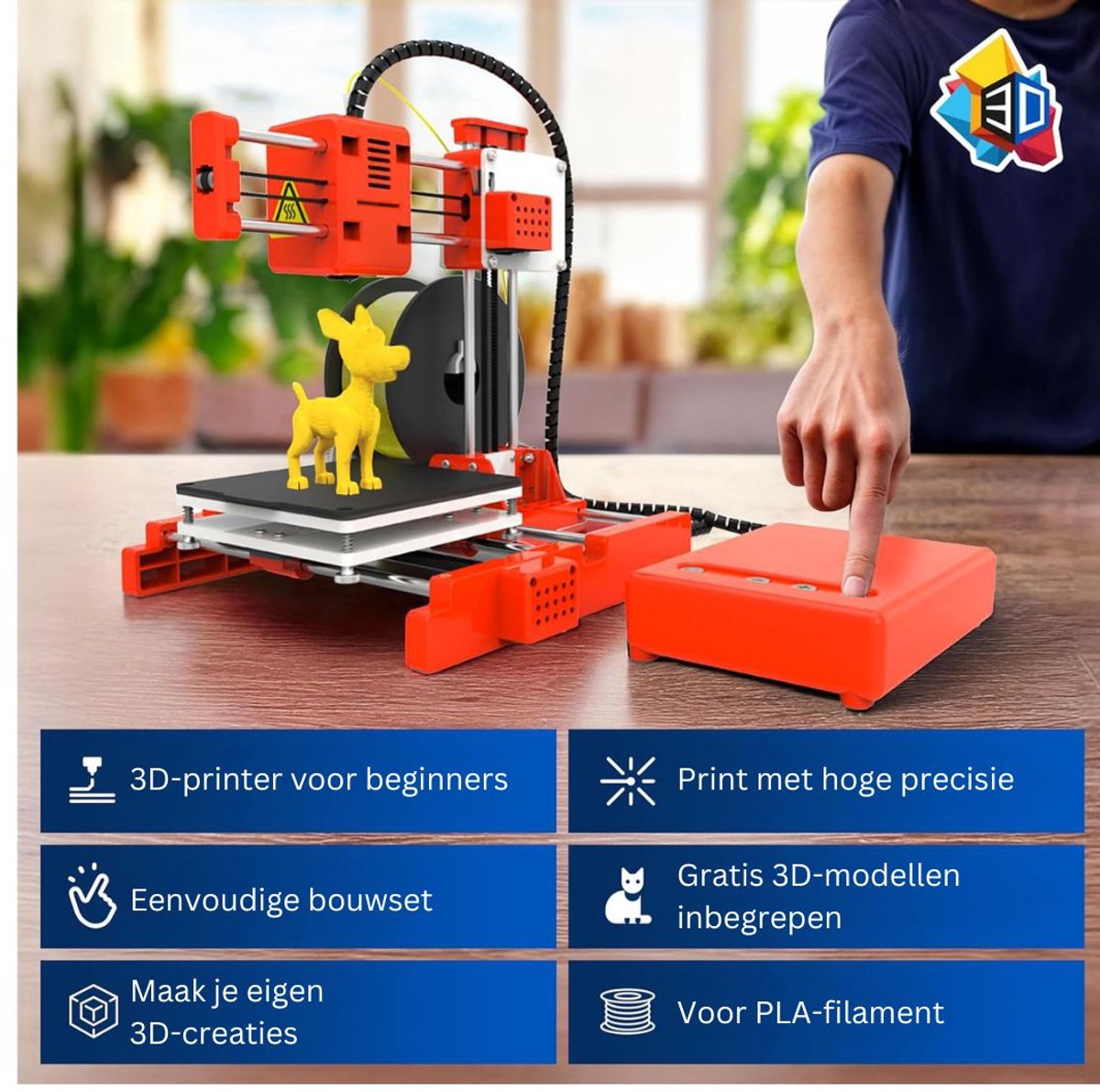 DailySupplies® 3D Printer Mini Bouwpakket