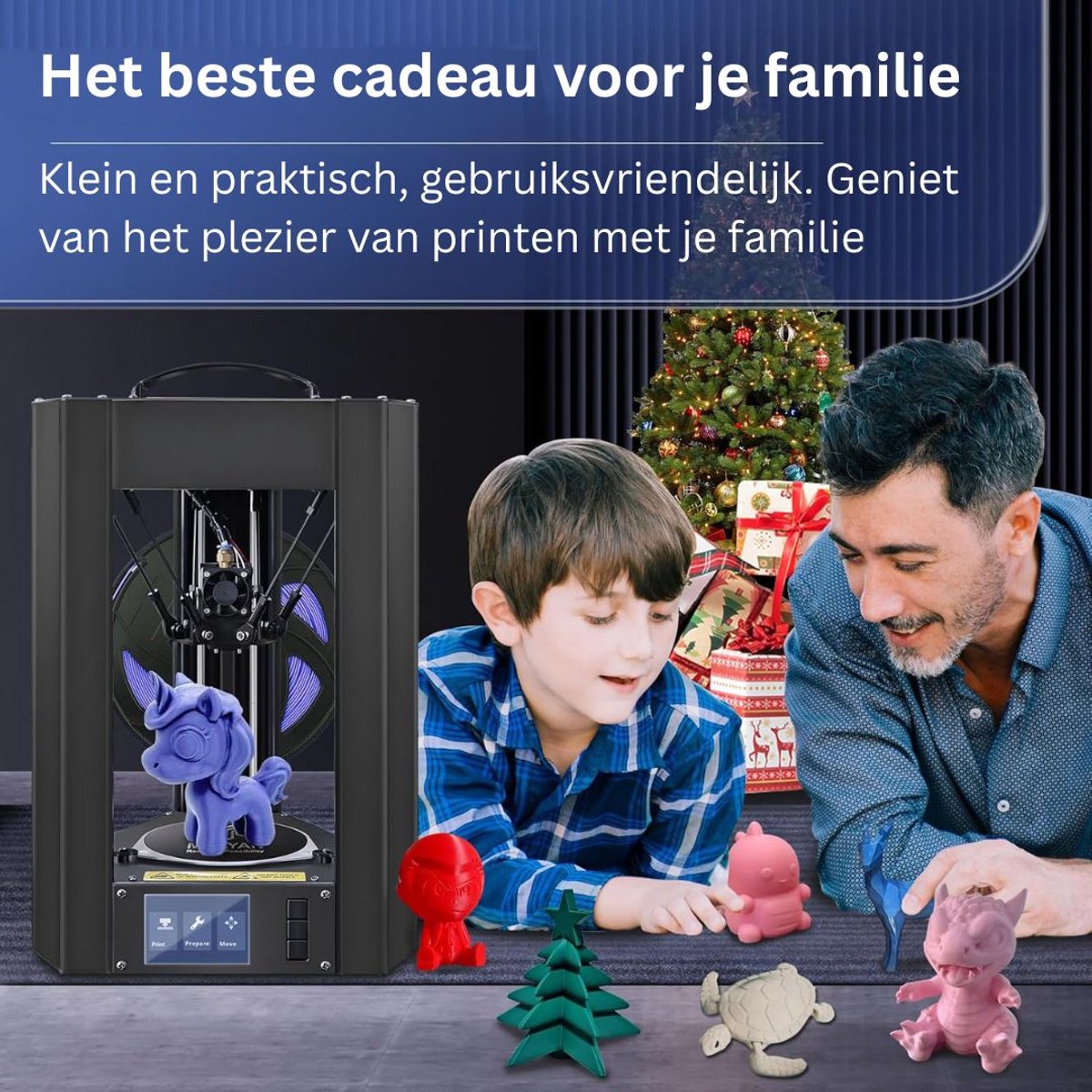 DailySupplies® Mini 3D Printer Bouwpakket