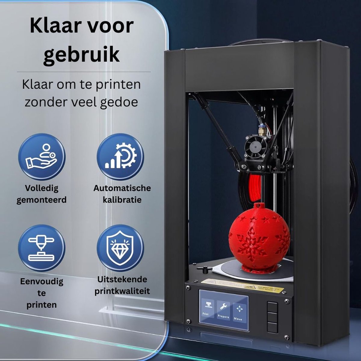 DailySupplies® Mini 3D Printer Bouwpakket