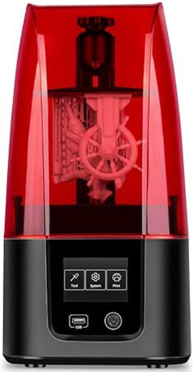 DD® 3D Printer Beginners Bouwpakket Rood
