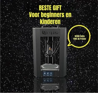 DD® 3D Printer Bouwpakket 10x10x10cm Zwart
