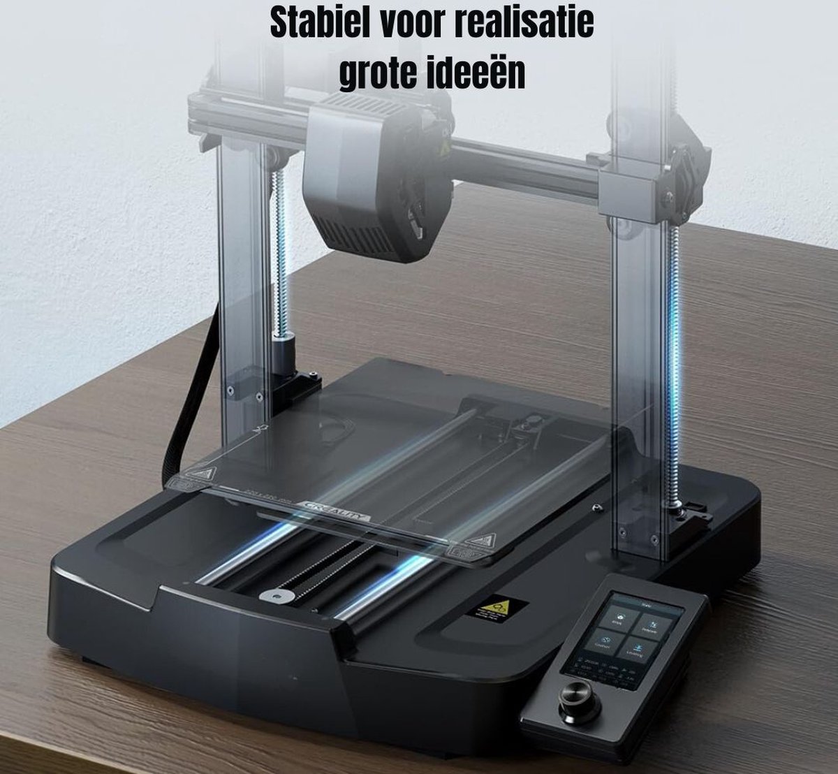 Wat vinden we goed aan de DD® 3D Printer Bouwpakket Zwart 22x22x25cm