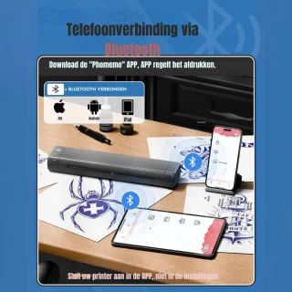 DD Tattoo Stencil Printer Thermische Tattoo Printer Grijs