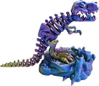 Dinosaurus skelet - 3d print figuur