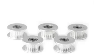 Distributie pulley set – 5 stuks – aluminium – 2GT tanden – geschikt voor 3D-printer – diverse maten