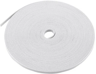 Distributieriem 2GT-6 - 10 meter - 6 mm - PU/staalkern