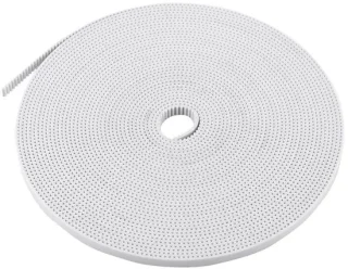 Distributieriem 2GT-6 - 10 meter - 6 mm - PU/staalkern