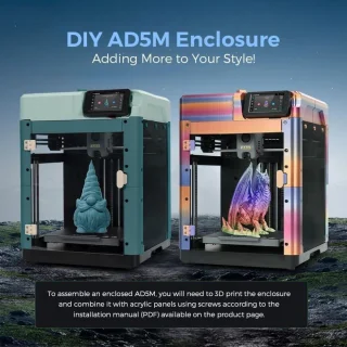 Draagbare Mini 3D Printer Bouwpakket met Accessoires - PLA Filament - Printgrootte 220x220x220 mm
