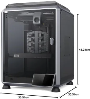 Draagbare Mini 3D Printer Bouwpakket met HD Camera 300x300x300mm