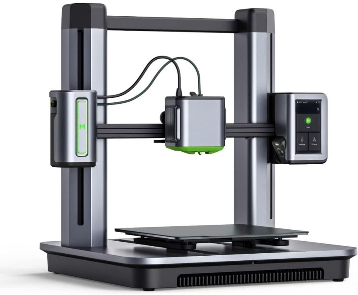 De Draagbare Mini 3D Printer Bouwpakket met PLA Filament - 200x200x200 mm in één oogopslag