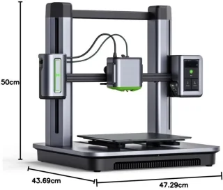Draagbare Mini 3D Printer Bouwpakket met PLA Filament - 200x200x200 mm