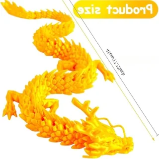 Draak 45 cm Goud - Speelgoed & Decoratie