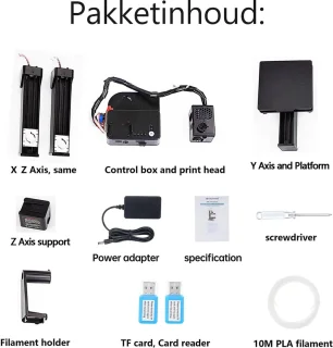 Wat vinden we goed aan de EasyThreed K10 Mini 3D-printer