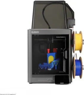De ELEGOO Centauri Carbon 2 Combo 3D-printer in één oogopslag