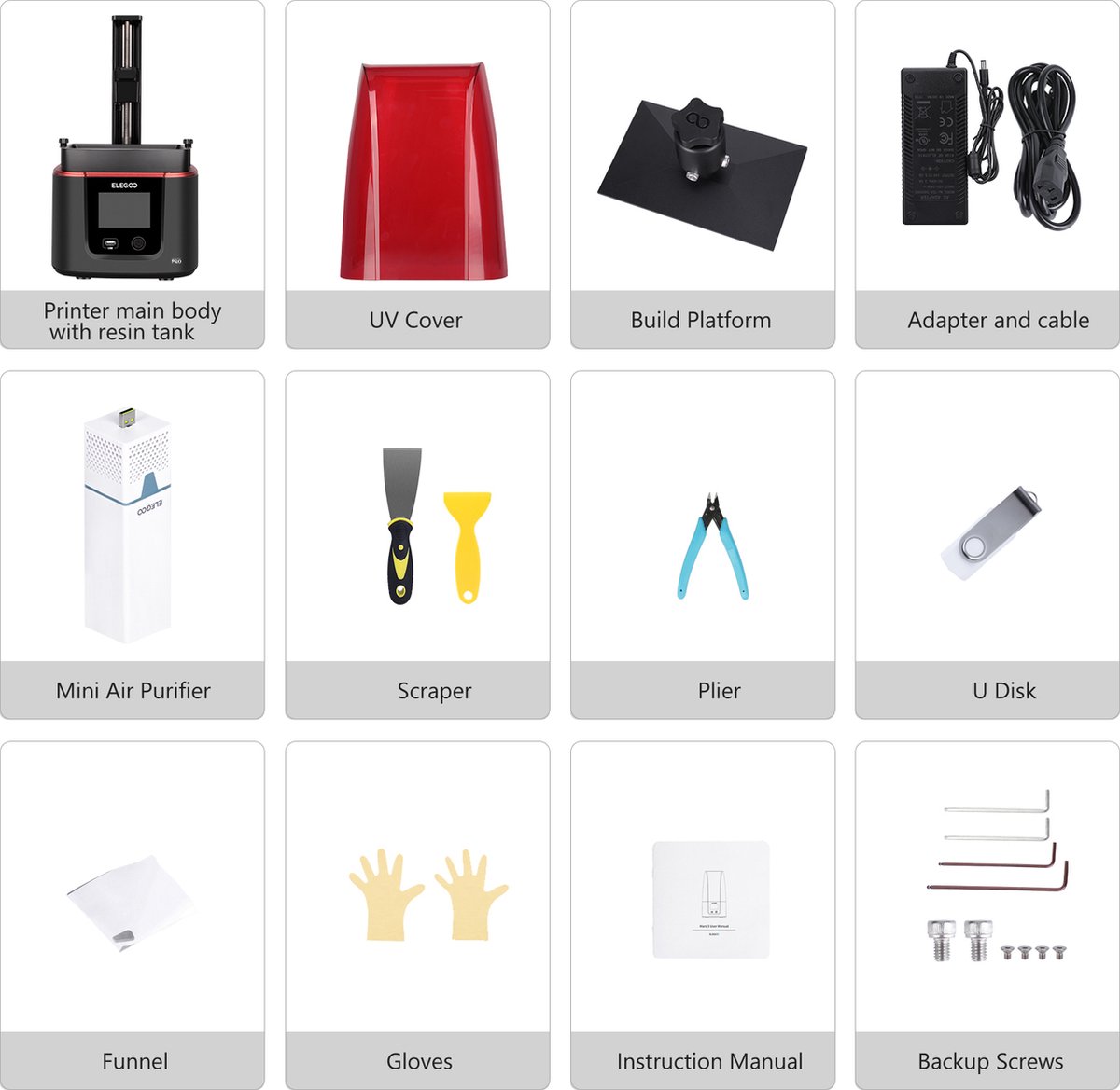 Elegoo Mars 3 Pro 3D Printer