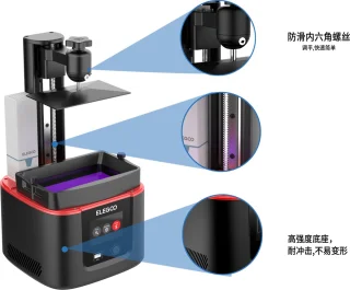 Elegoo Mars 4 3D-printer
