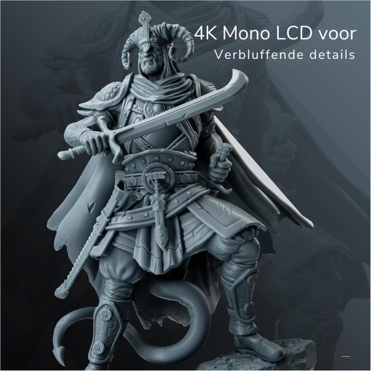 ELEGOO Mars 5 4K Mono LCD Resin 3D-printer Zilver/Groen