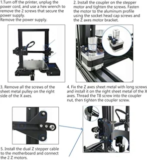 Ender 3 Dual Z-Axis Upgrade Kit