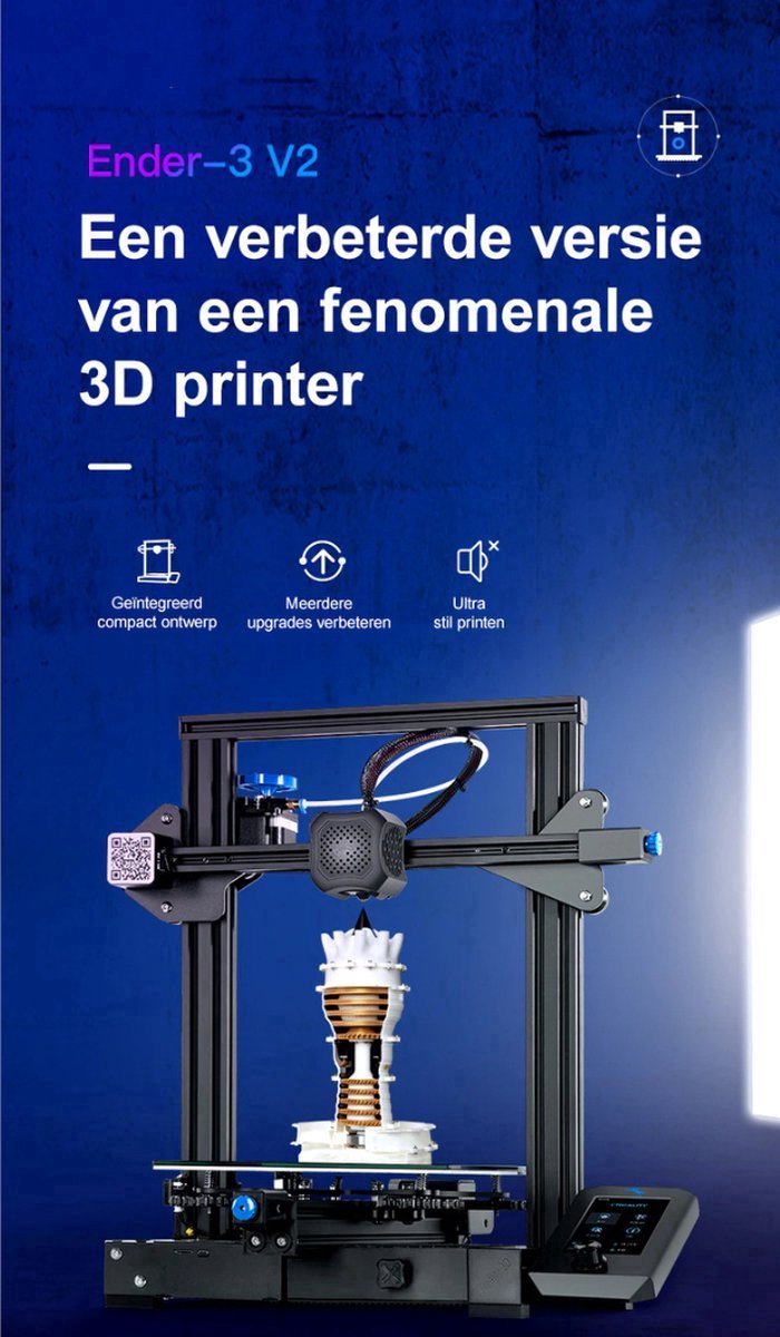 Ender 3 V2 3D Printer Bouwpakket