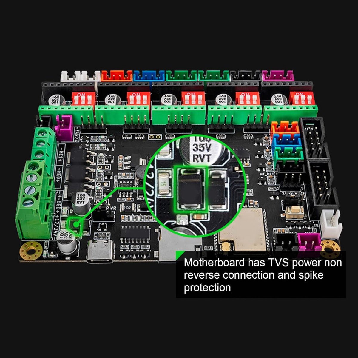 ESP32 32-bits 3D-printer Moederbord Kit