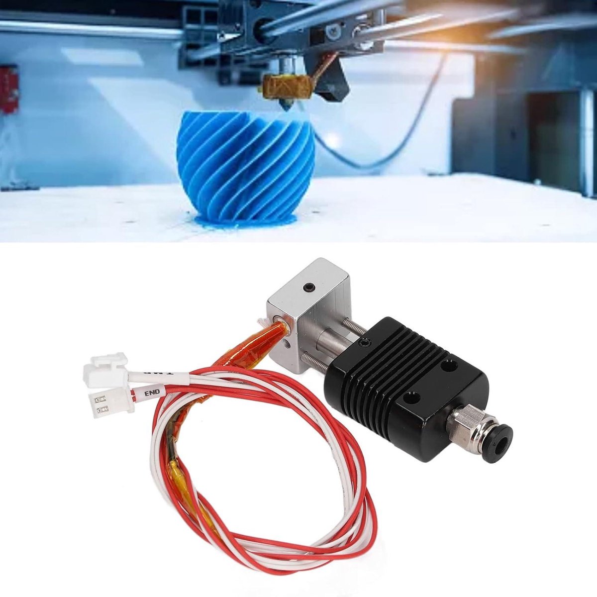 Wat vinden we goed aan de Extruder Hot End DC24V 40W voor 3D-printer