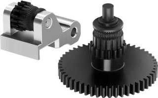 Extrudertandwielset voor 3D-printer