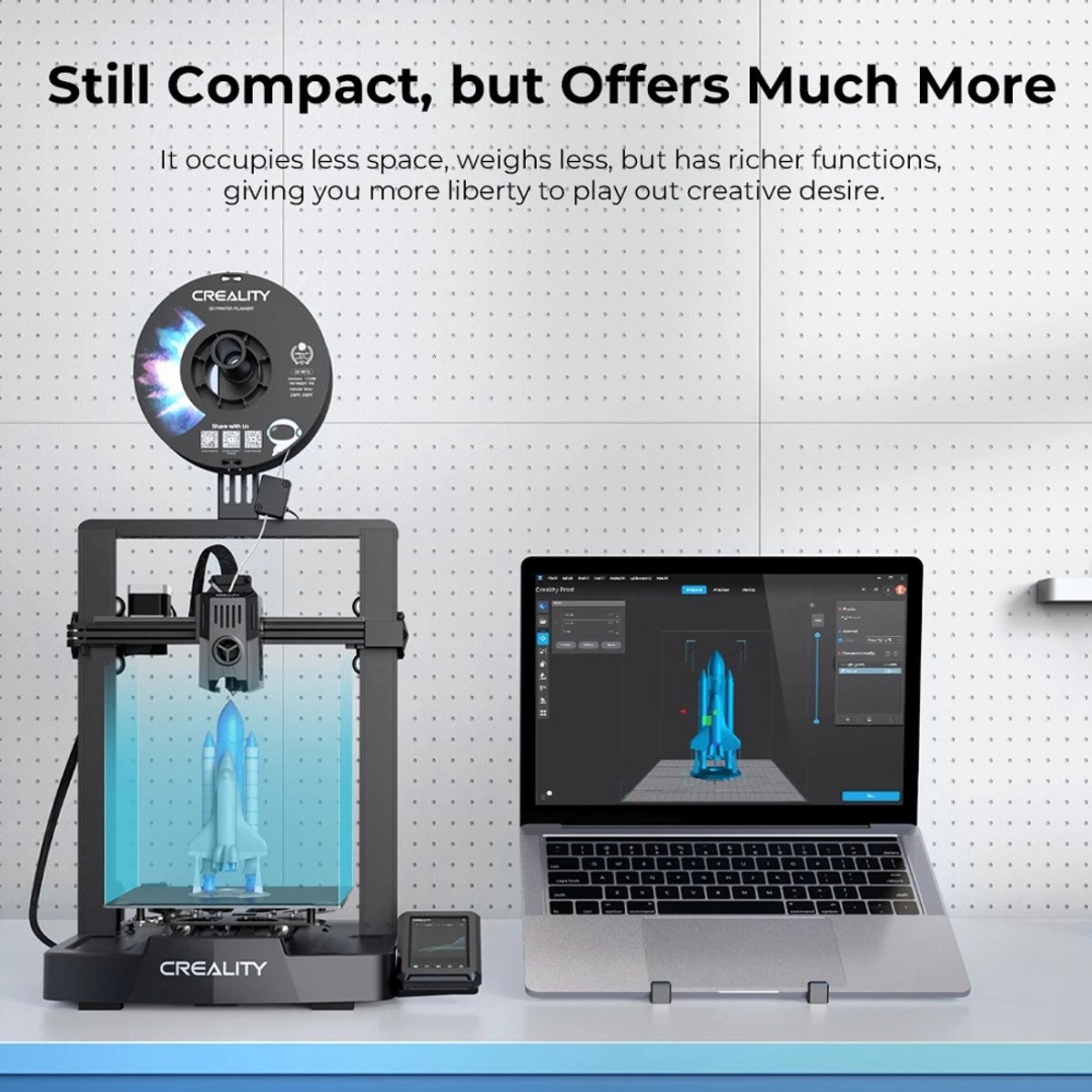 FDM 3D-printer 220x220x240mm Direct Drive