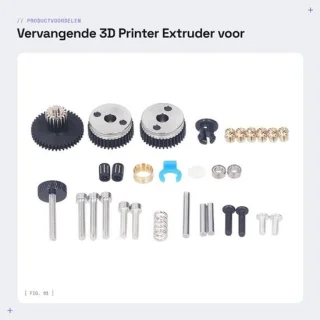 Filamentinvoer voor extruder