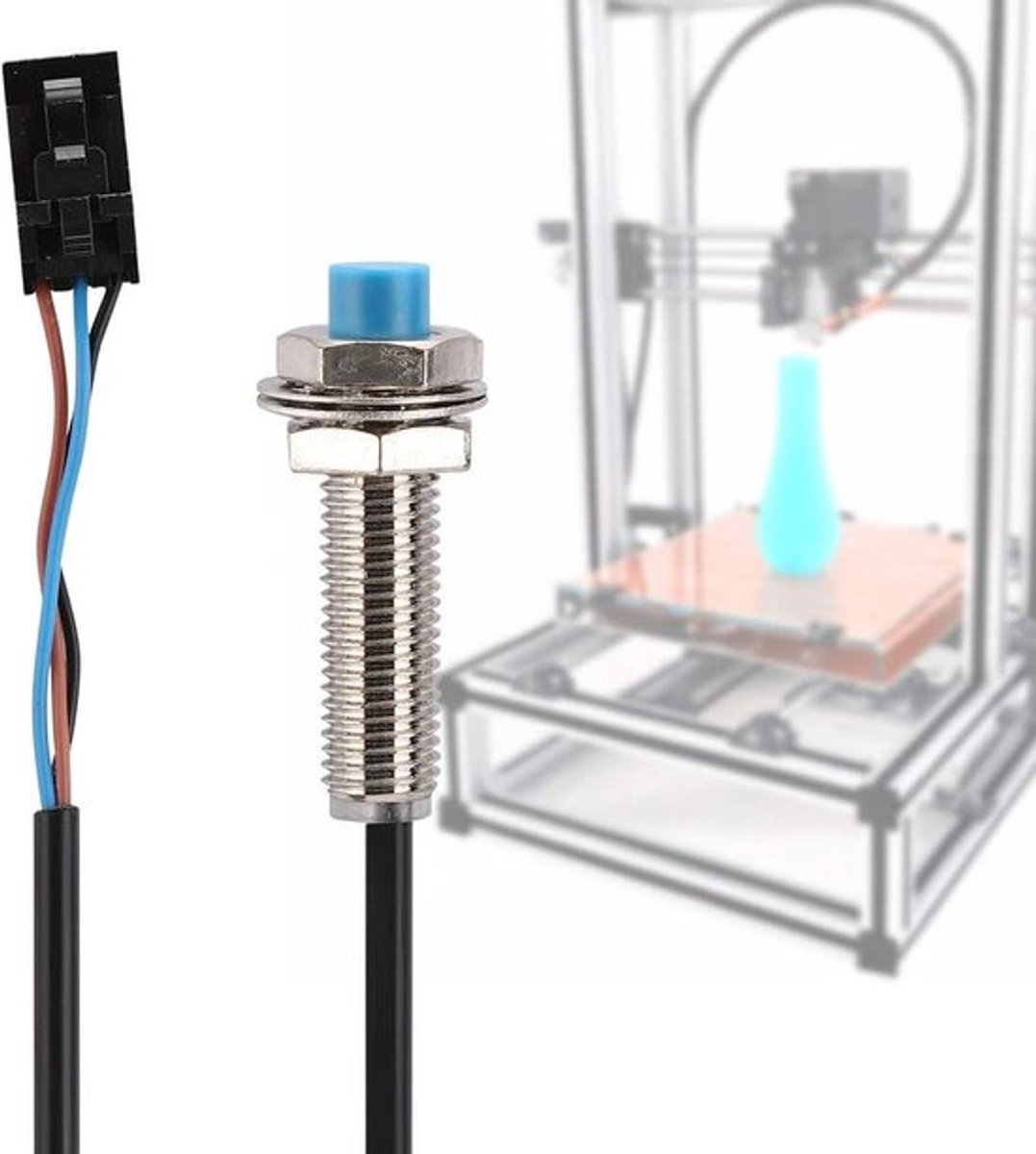 F.I.N.D.A. 3D Printer Probe Kabel ABS Metalen Sensor voor Rambo Mini en Prusa I3 Mk2/mk2s