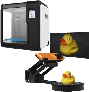 FlashForge Adventurer 3 & Scan Dimension Sol - 3D-printer en 3D-scanner