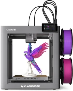 Flashforge Creator 5 - 3d-printer met vier onafhankelijke printkoppen