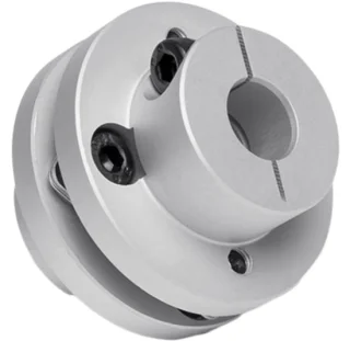 Flensmembraankoppeling 39 mm – aluminium en roestvrij staal