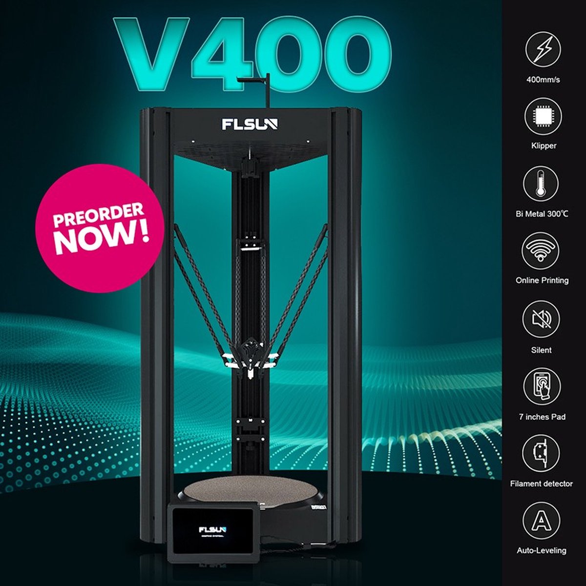 FLSun V400 3D Printer