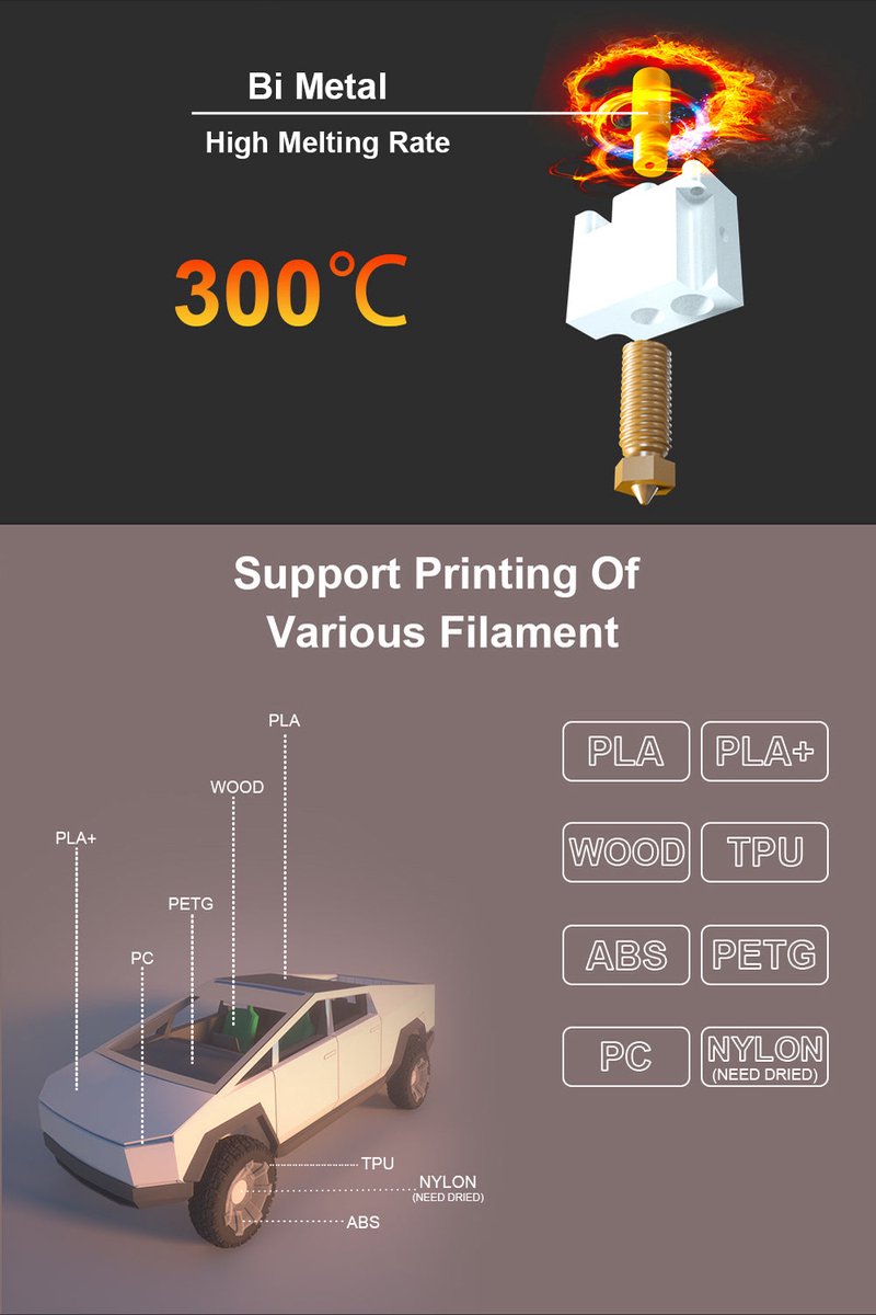 Flsun V400 Delta 3D Printer