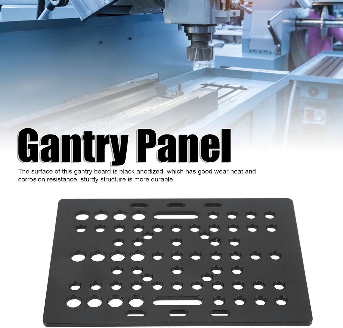 Gantry Board Printer Universele Lineaire Gids V Slot Aluminium Zwart