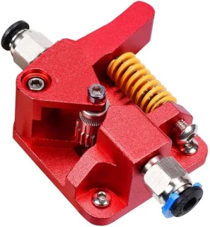 Gear Extruder, CR10S PRO Dual Pneumatic Joint Dual Driver Metal Extruder-set voor Ender 3/V2/Pro/Ender 5/CR-10/CR-10S 1,75 mm filament.