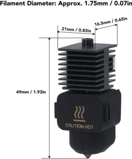 Gehadert stalen montageset 0,2/0,4 mm