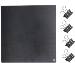 Gehard glas bouwplaat 320x310x4mm voor 3D-printer