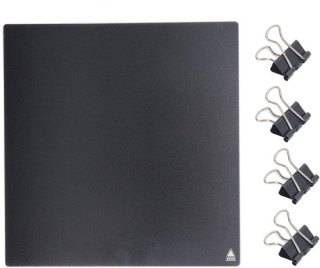 Gehard glas bouwplaat 320x310x4mm – betrouwbare basis voor betere prints