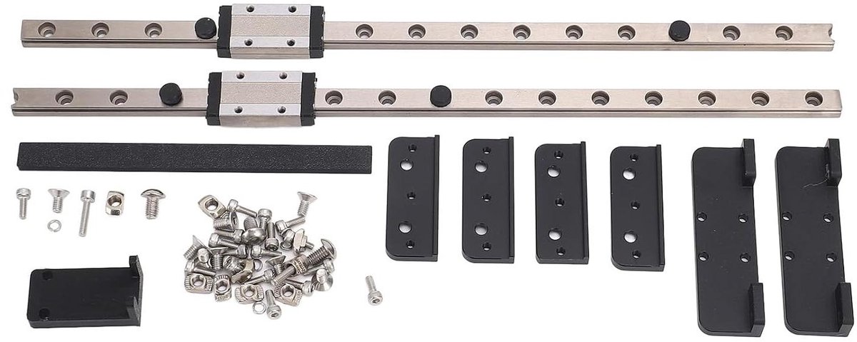 De Geleiderail Y-as koolstofstaal voor Ender 3 Pro 4 V2 S1 S1 Pro in één oogopslag