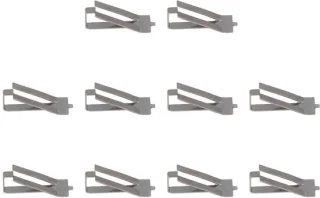 Glasveer Stabiele print glazen bedveer-twistclip 3D-printerclips