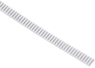 GT2 Timingriem 6 mm x 2 mm - 10 m, wit