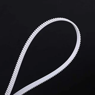 GT2 Timingriem 6 mm x 2 mm - 10 m, wit