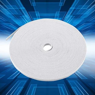 GT2 Timingriem 6 mm x 2 mm - 10 m, wit