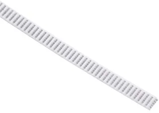 GT2 Timingriem 6 mm x 2 mm - 10 m, wit