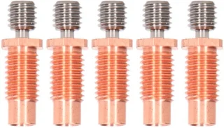 Heatbreak - 5 stuks bi-metalen keel